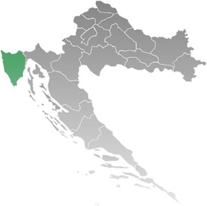 karta hrvatske rabac Karta Hrvatske   Turistička karta Hrvatske | Uniline Hrvatska karta hrvatske rabac