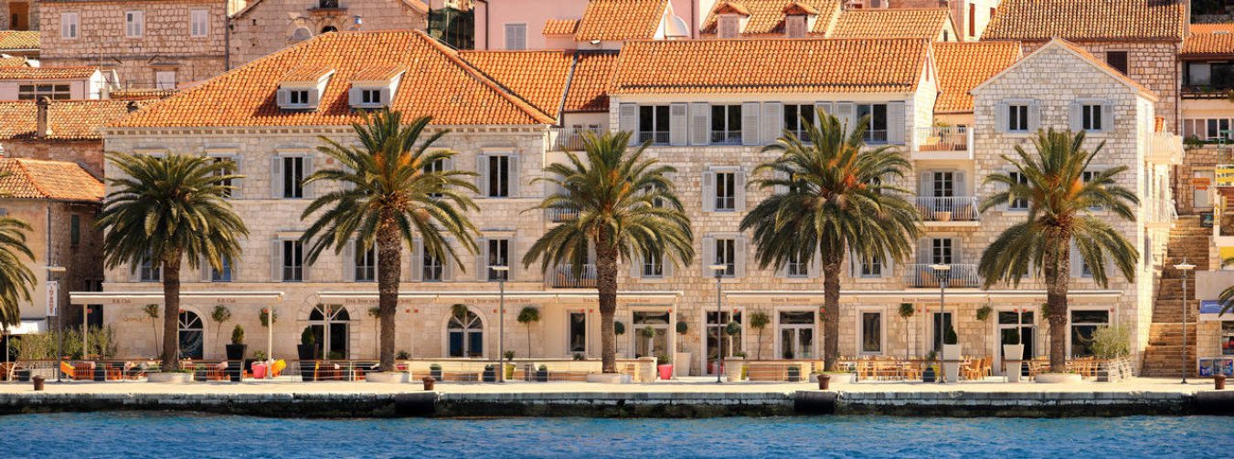 Hotels on island in Croatia